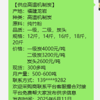 福建龙岩合竹竹制品厂供应高温机制竹炭烧烤炭一级二级和炭头机制木炭